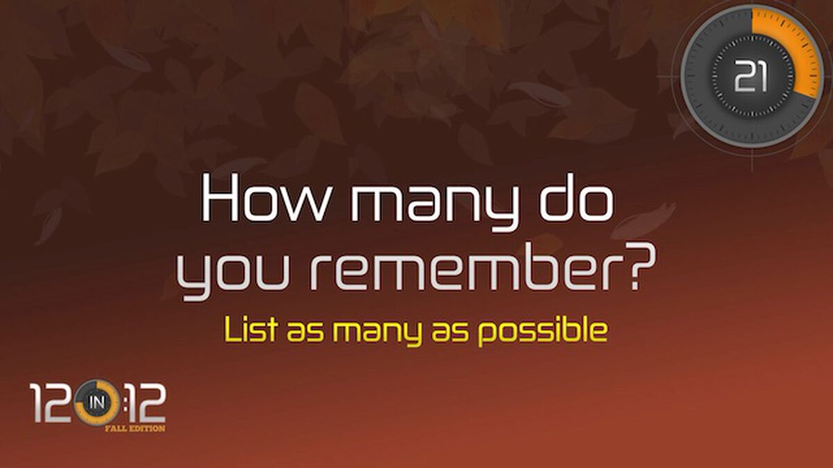12 in 12: Fall Edition image number 3